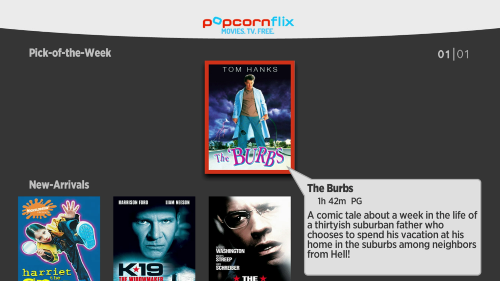 Popcornflix Roku Guide